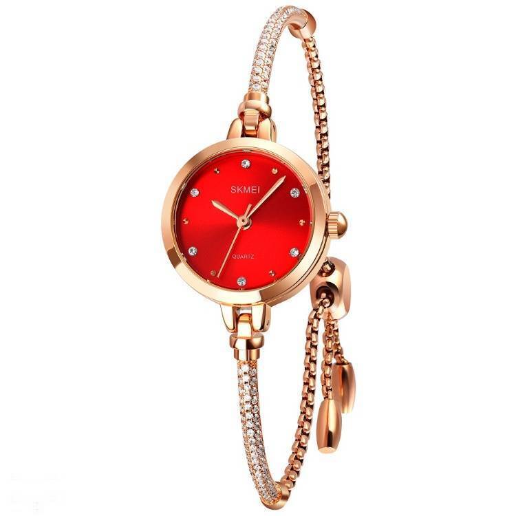 ساعت مچی زنانه اسکمی مدل 1805red