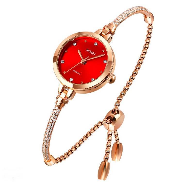 ساعت مچی زنانه اسکمی مدل 1805red