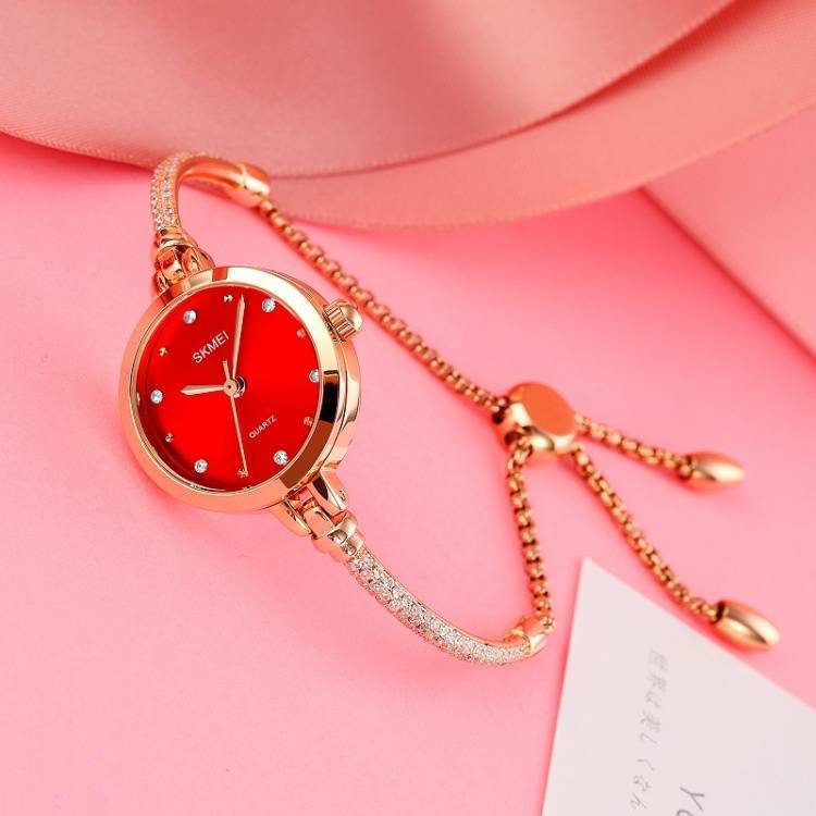 ساعت مچی زنانه اسکمی مدل 1805red