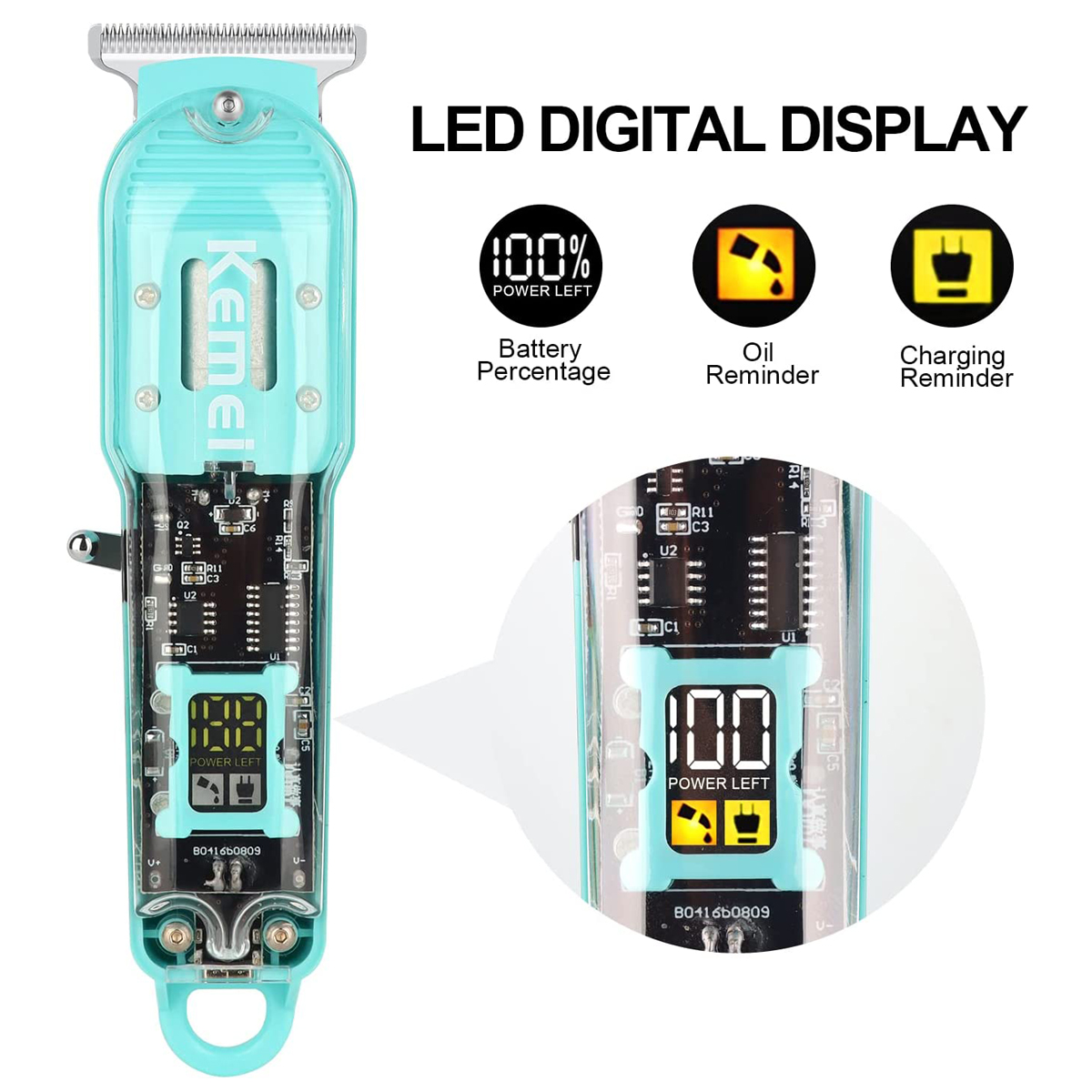 ماشین اصلاح موی سر و صورت کیمی مدل KM-1133