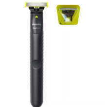 ماشین اصلاح موی صورت فیلیپس مدل QP1424 به همراه تیغ یدک، استفاده به صورت خشک و مرطوب، منبع انرژی باتری، تکنولوژی اصلاح به صورت برش مستقیم، مدت زمان استفاده پس از شارژ 30 دقیقه، به همراه برس تمیزکننده