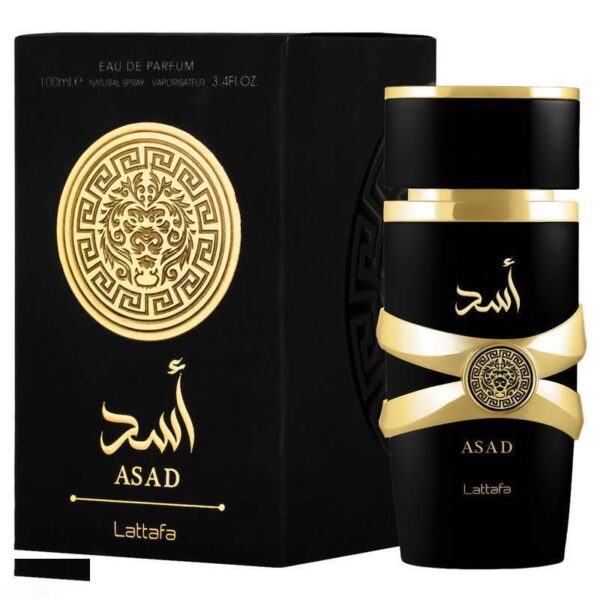 ادو پرفیوم مردانه لطلفه مدل ASAD حجم 100 میلی لیتر