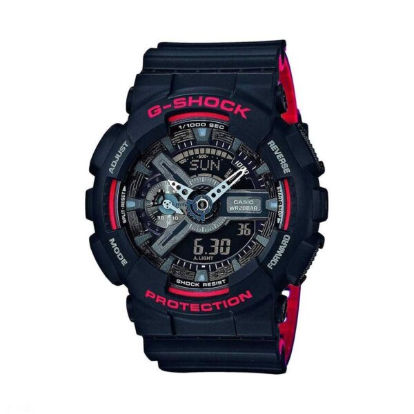ساعت مچی عقربه ای زنانه و مردانه G-Shock کاسیو مدل Ga-110hr-1adr