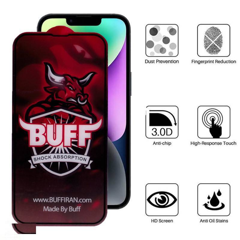 محافظ صفحه نمایش مات بوف مدل Fm Pro G مناسب برای گوشی موبایل اپل Iphone 14
