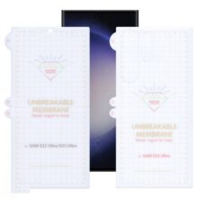 محافظ صفحه نمایش بوف مدل Hydrogel مناسب برای گوشی موبایل سامسونگ Galaxy S23 Ultra به همراه محافظ پشت گوشی