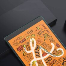 محافظ صفحه نمایش بوف مدل 5D-G-Plus مناسب برای تبلت اپل Ipad 4