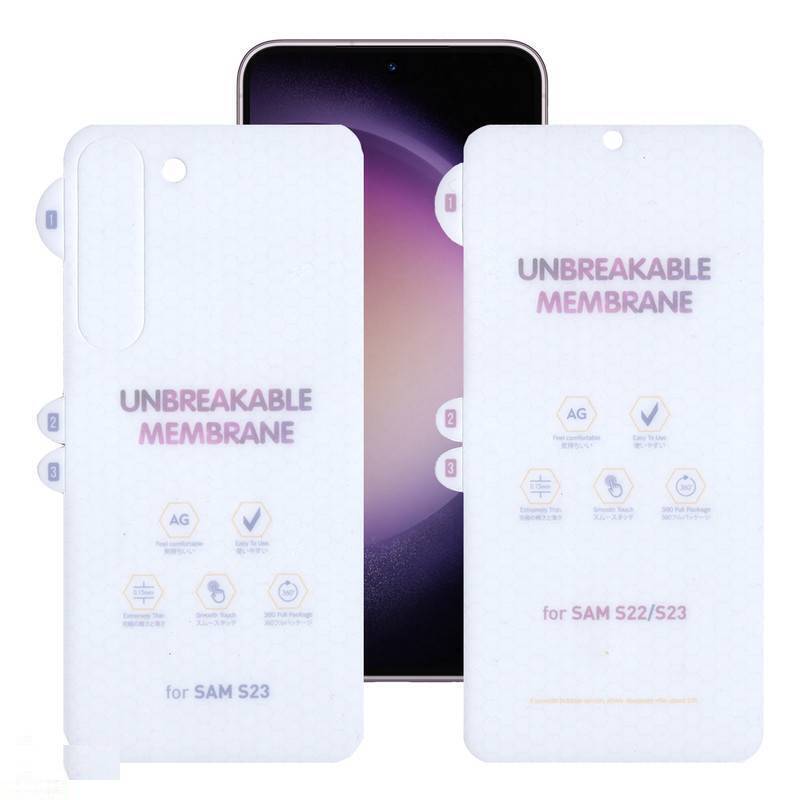 محافظ صفحه نمایش اپیکوی مدل Hydrogel Matte مناسب برای گوشی موبایل سامسونگ Galaxy S23 به همراه محافظ پشت گوشی