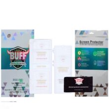 محافظ صفحه نمایش بوف مدل Hydrogel مناسب برای گوشی موبایل سامسونگ Galaxy Z Flip 4 به همراه محافظ پشت گوشی