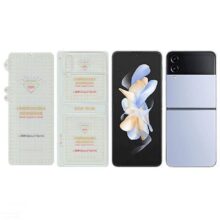 محافظ صفحه نمایش بوف مدل Hydrogel مناسب برای گوشی موبایل سامسونگ Galaxy Z Flip 4 به همراه محافظ پشت گوشی