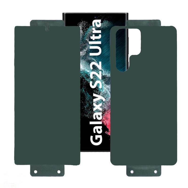 محافظ صفحه نمایش بوف مدل Full Body-G مناسب برای گوشی موبایل سامسونگ Galaxy S22 Ultra به همراه محافظ پشت گوشی
