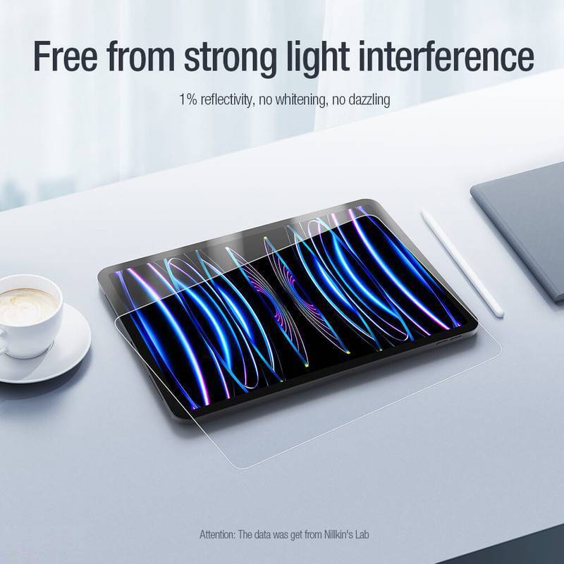 محافظ صفحه نمایش نیلکین مدل Pure AR Film مناسب برای تبلت اپل iPad Pro 11 (2020)/ Apple iPad Pro 11 (2021)/ Apple iPad Pro 11 (2022)