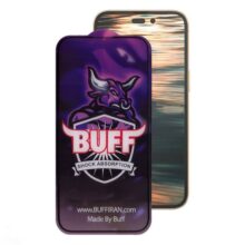 محافظ صفحه نمایش بوف مدل 5D Buffer مناسب برای گوشی موبایل اپل Iphone 14 Pro
