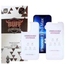 محافظ صفحه نمایش مات بوف مدل Hydrogel-Matte-G مناسب برای گوشی موبایل اپل iphone 13 Pro Max به همراه محافظ پشت گوشی