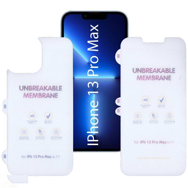 محافظ صفحه نمایش مات بوف مدل Hydrogel-Matte-G مناسب برای گوشی موبایل اپل iphone 13 Pro Max به همراه محافظ پشت گوشی
