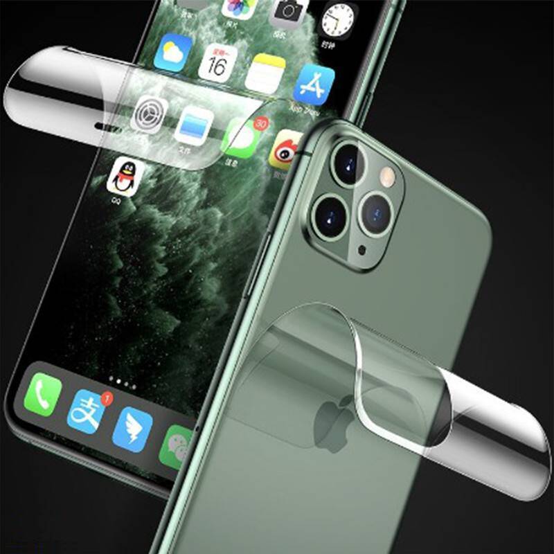 محافظ صفحه نمایش مات بوف مدل Hydrogel-Matte-G مناسب برای گوشی موبایل اپل iphone 13 Pro Max به همراه محافظ پشت گوشی