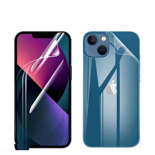 محافظ صفحه نمایش مات بوف مدل Hydrogel-Matte-G مناسب برای گوشی موبایل اپل iphone 13 Pro Max به همراه محافظ پشت گوشی