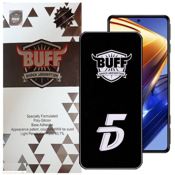 محافظ صفحه نمایش 5D بوف مدل F33-G مناسب برای گوشی موبایل شیائومی Poco F4 GT 5G