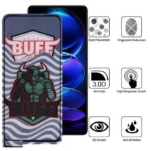محافظ صفحه نمایش 5D بوف مدل Super Power-G مناسب برای گوشی موبایل شیائومی Redmi Note 12 Pro/Note 12 Pro Plus/Poco X5 Pro