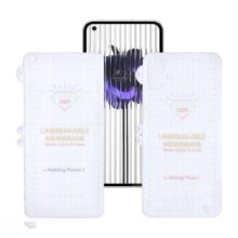 محافظ صفحه نمایش بوف مدل Hydrogel G مناسب برای گوشی موبایل ناتینگ Phone 1 به همراه محافظ پشت گوشی