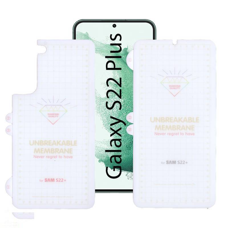 محافظ صفحه نمایش بوف مدل Hydrogel مناسب برای گوشی موبایل سامسونگ Galaxy S22 Plus به همراه محافظ پشت گوشی