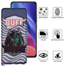 محافظ صفحه نمایش 5D بوف مدل Super Power-G مناسب برای گوشی موبایل شیائومی Redmi K40 Pro Plus/ K40 Pro/ K40S/ K40/ K40 Gaming