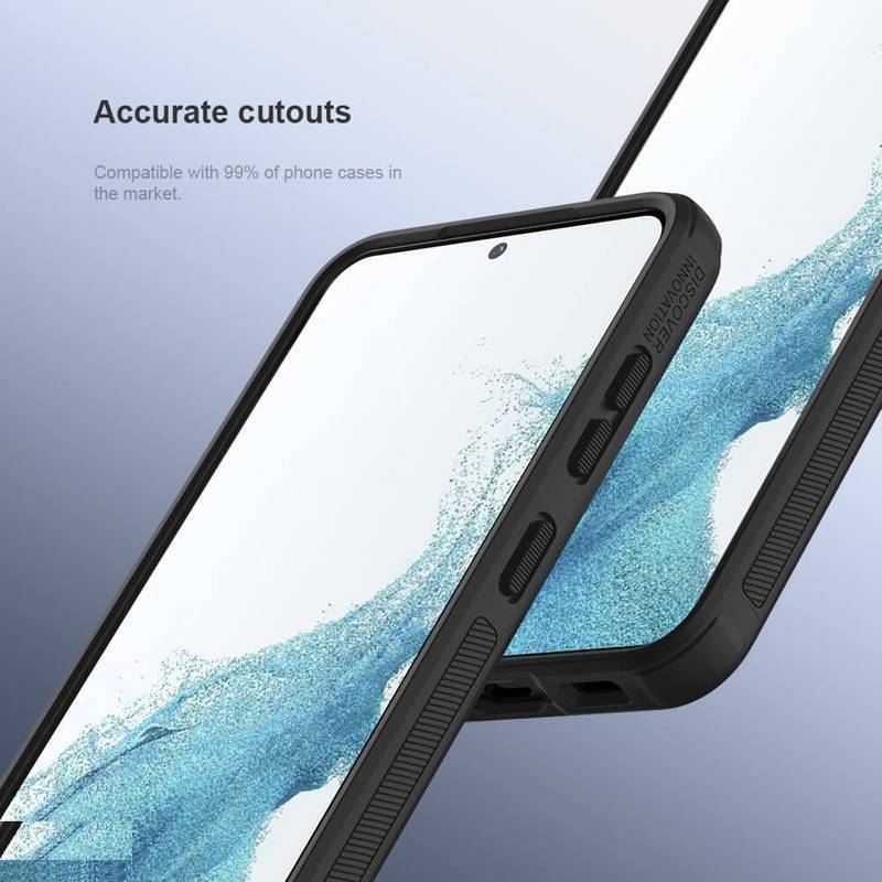 محافظ صفحه نمایش نیلکین مدل Impact Resistant مناسب برای گوشی موبایل سامسونگ Galaxy S23 بسته دو عددی