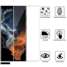 محافظ صفحه نمایش بوف مدل Full-Glue مناسب برای گوشی موبایل سامسونگ Galaxy S22 Ultra