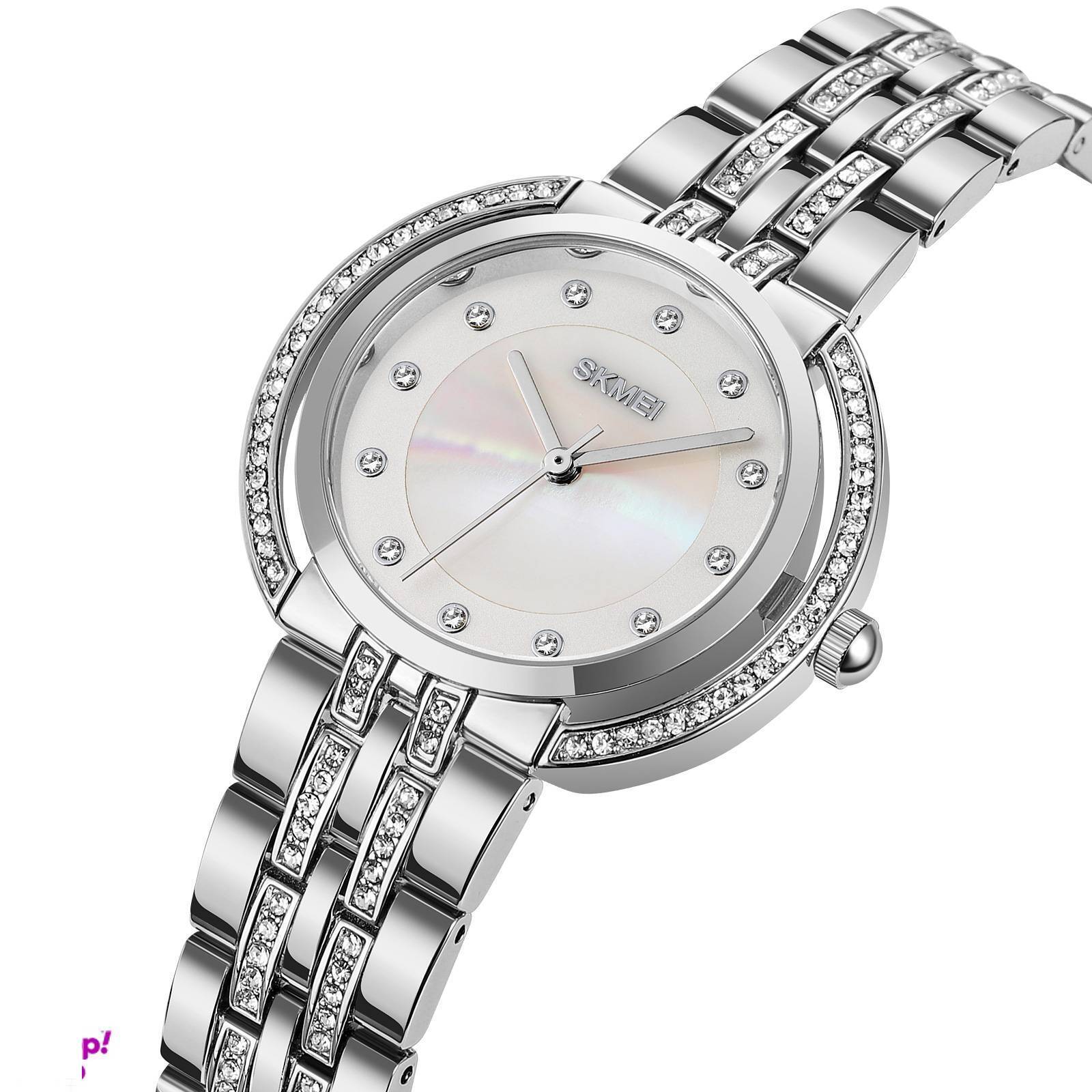 ساعت مچی زنانه اسکمی کد 1979 رنگ نقره ای