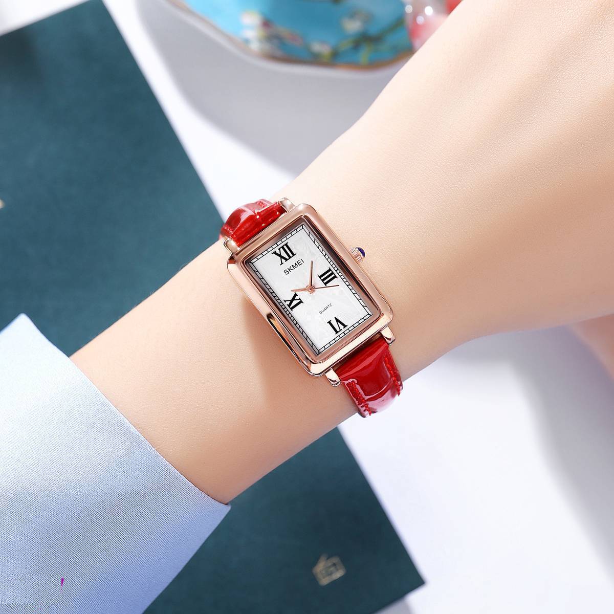 ساعت مچی عقربه‌ ای زنانه اسکمی مدل 2171 RGRD