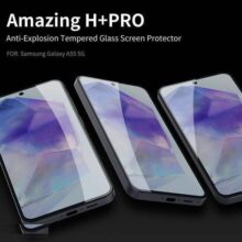 محافظ صفحه نمایش نیلکین مدل  H Plus Pro مناسب برای گوشی موبایل سامسونگ Galaxy A55