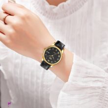ساعت مچی عقربه ای زنانه اسکمی مدل 9058 LGDBKBK