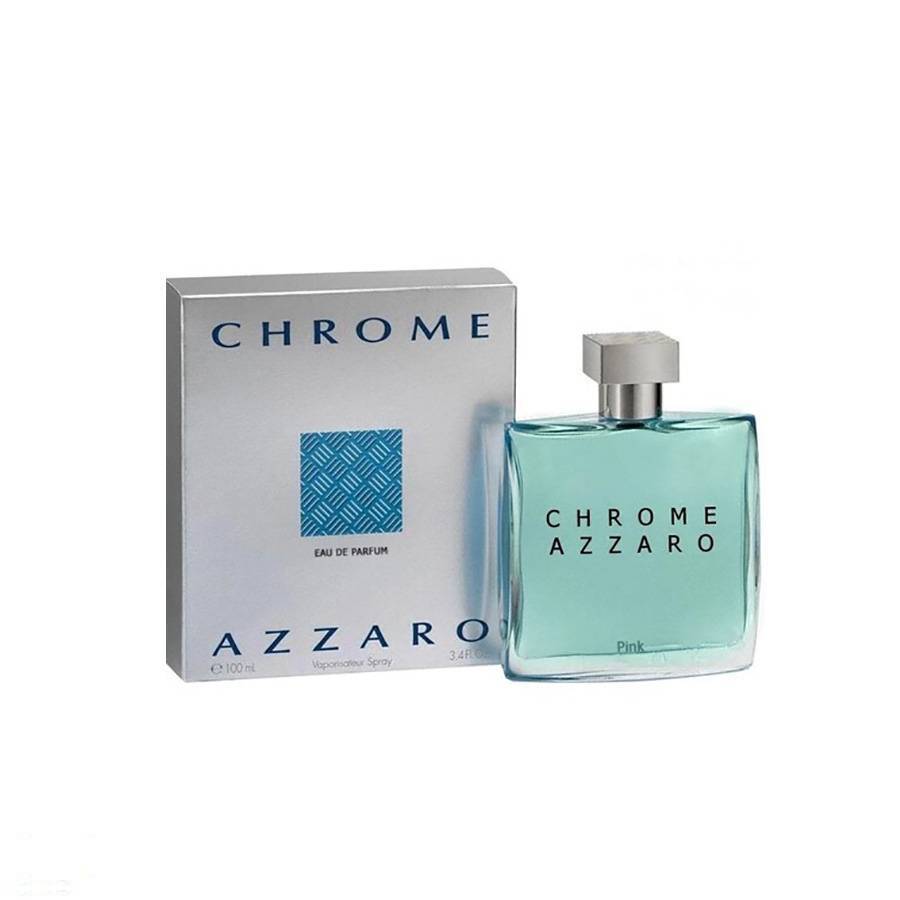 ادوپرفیوم مردانه پینک ویژوآل مدل azzaro Chrome به همراه ادوپرفیوم مردانه اسکلاره مدل Allure Chanel