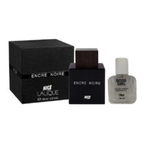 ادوپرفیوم مردانه نایس پاپت مدل Encre Noire Lalique به همراه عطر جیبی پینک ویژوآل مدل Good Girl