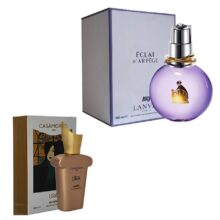 ادوپرفیوم زنانه نایس پاپت مدل Lanvin Eclat D’arpege به همراه ادوپرفیوم زنانه اسکلاره مدل Casamorati Lira