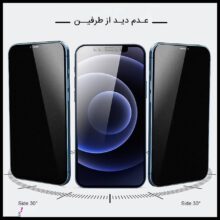محافظ صفحه نمایش حریم شخصی راک اسپیس مدل HyPRV مناسب iPhone 13 Pro