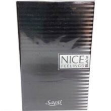 ادو تویلت مردانه ساپیل مدل Nice Feelings Black