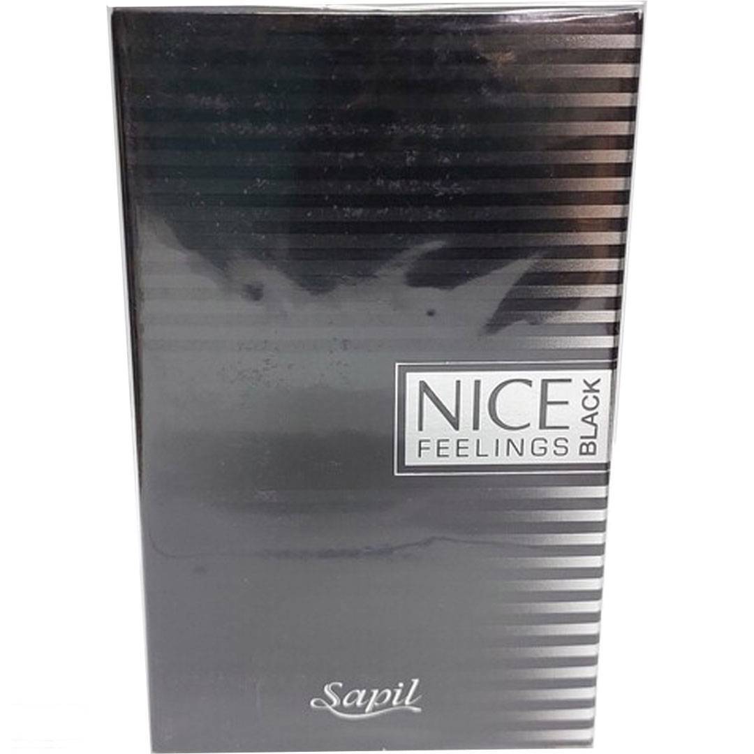 ادو تویلت مردانه ساپیل مدل Nice Feelings Black