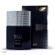 ادو تویلت مردانه ساپیل مدل Nice Feelings Black