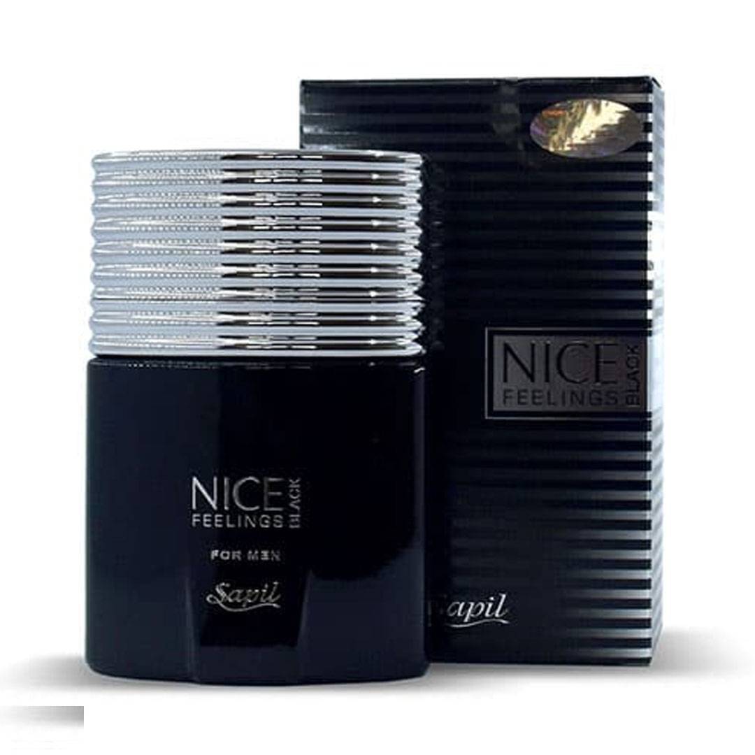 ادو تویلت مردانه ساپیل مدل Nice Feelings Black