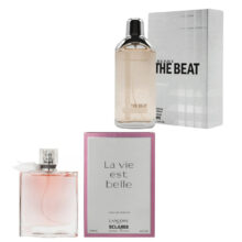 ادوپرفیوم اسکلاره مدل BURBERRY The Beat به همراه عطر Lancome La vie est belle