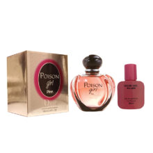 ادوپرفیوم پینک ویژوآل مدل Dior Poison Girl زنانه به همراه عطر جیبی اسکلاره مدل GOOD GIRL
