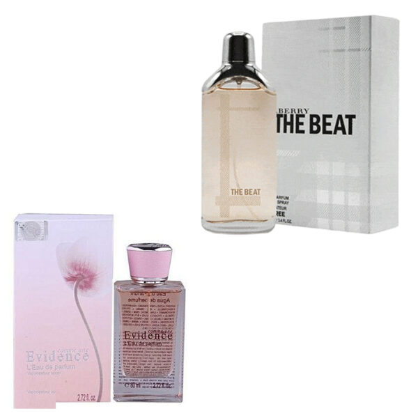 ادوپرفیوم اسکلاره مدل Burberry The Beat به همراه عطر Evidence