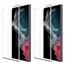 محافظ صفحه نمایش نیلکین مناسب Samsung Galaxy S23 Ultra بسته دو عددی