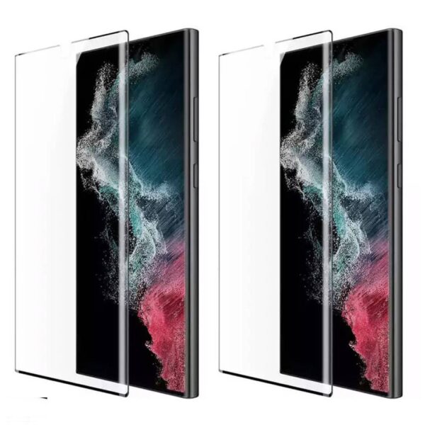 محافظ صفحه نمایش نیلکین مناسب Samsung Galaxy S23 Ultra بسته دو عددی