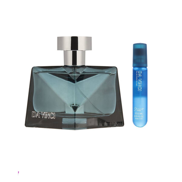 ادوپرفیوم مردانه ژک ساف (Jacsaf) مدل Da Vinchi حجم 100 میلی‌لیتر+عطرجیبی مردانه (Jacsaf) مدل Da Vinchi حجم 22 میلی‌لیتر