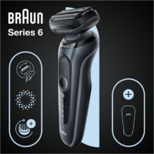 ماشین اصلاح موی صورت شارژی براون مدل series6 61N1000s