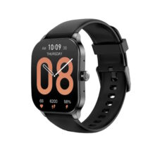 ساعت هوشمند امیزفیت مدل NH RESISTANCE 3S IMMERSIVE صفحه نمایش رنگی , صفحه نمایش لمسی , کنترل موسیقی (Music Player) , کنترل سطح اکسیژن خون ,قابلیت مکالمه از طریق بلوتوث با بند سیلیکونی