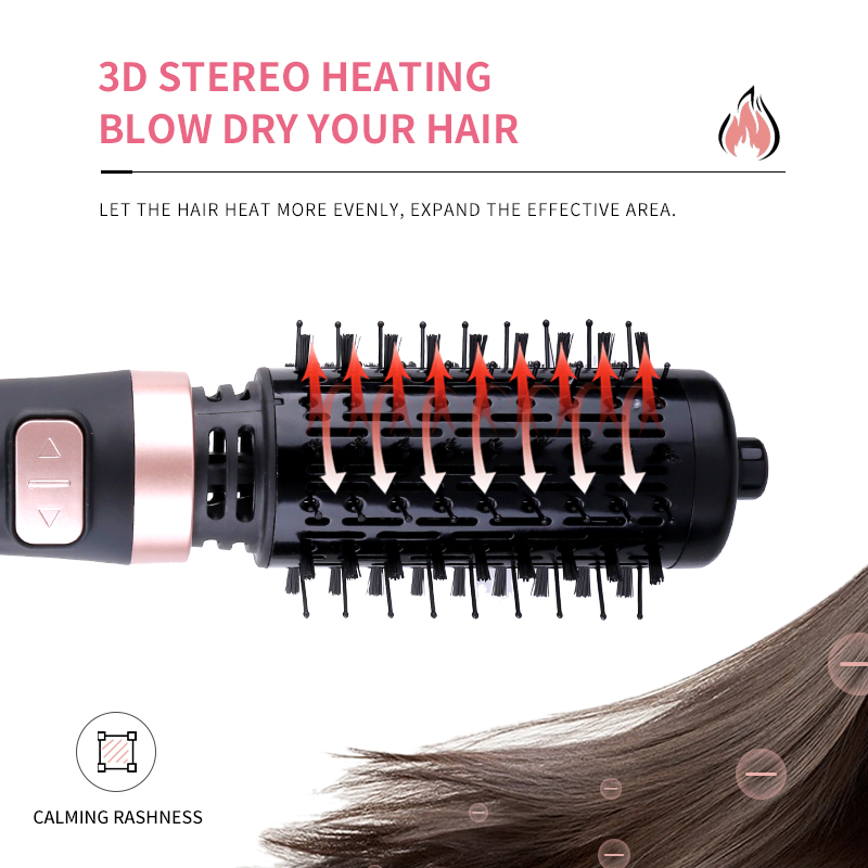 سشوار برس دار چرخشی کیمی مدل KM-8021