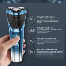 ماشین اصلاح موی صورت شارژی کیمی مدل km-8510