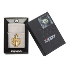 فندک زیپو مدل US Navy Anchor Emblem کد 280ANC